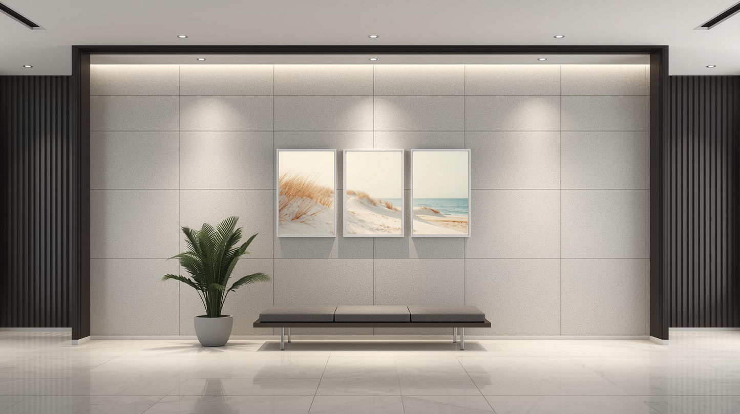 Shoreline Serenity: Golden Horizon