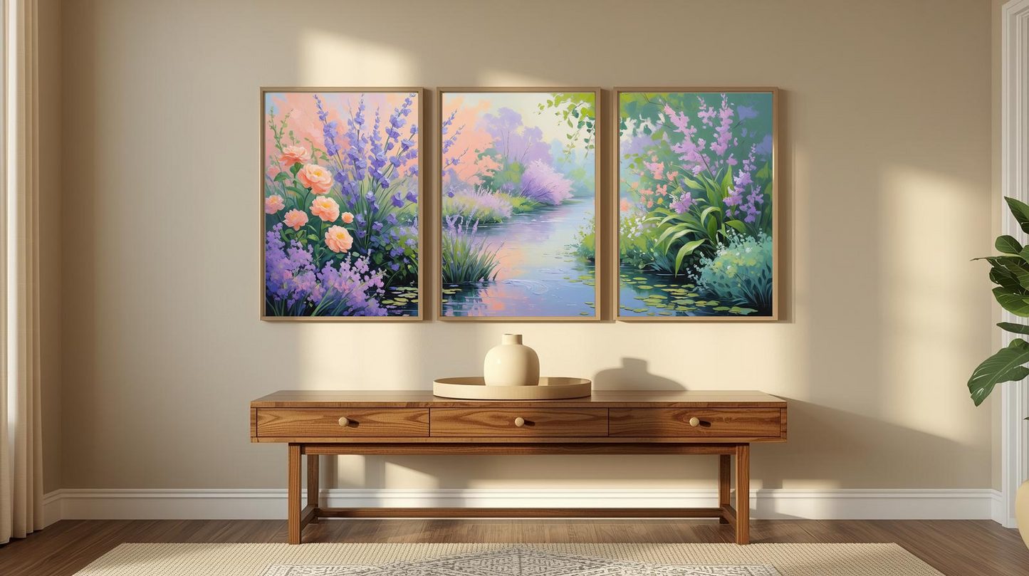 Pastel Passage: Floral Haven