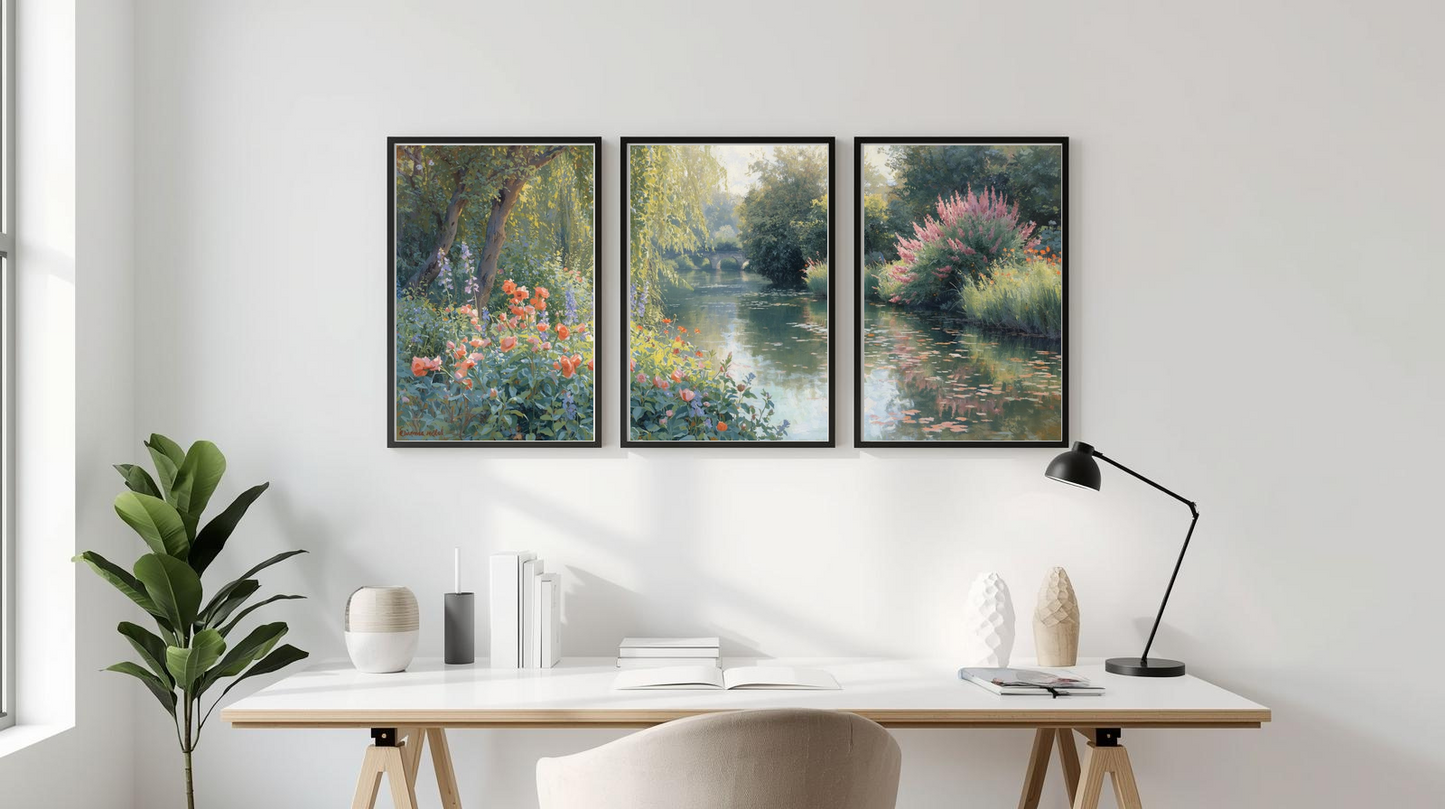 Pastel Passage: Willowmere Crossing