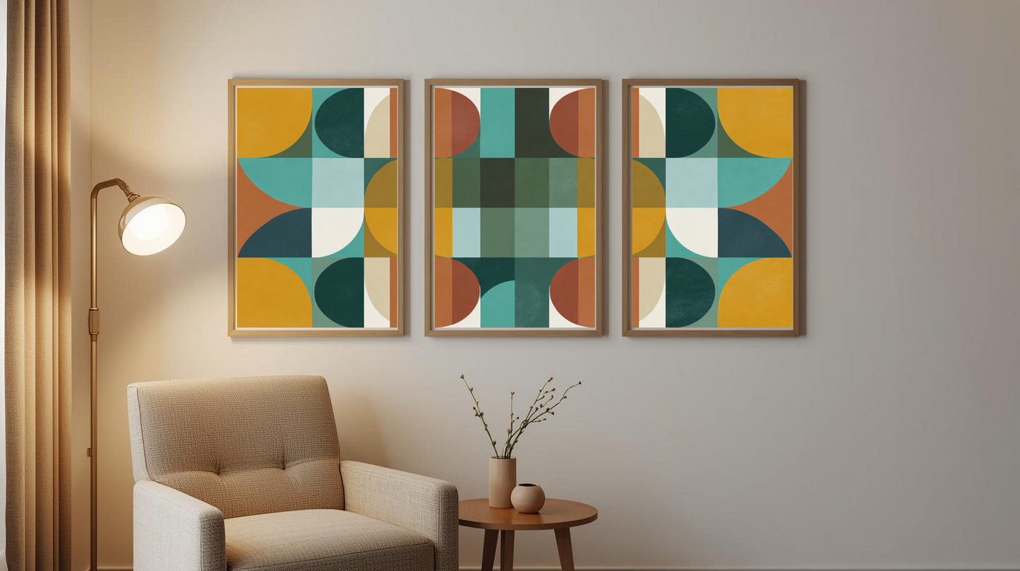 Mid Century Modern Geometric: Midcentury Mosaic
