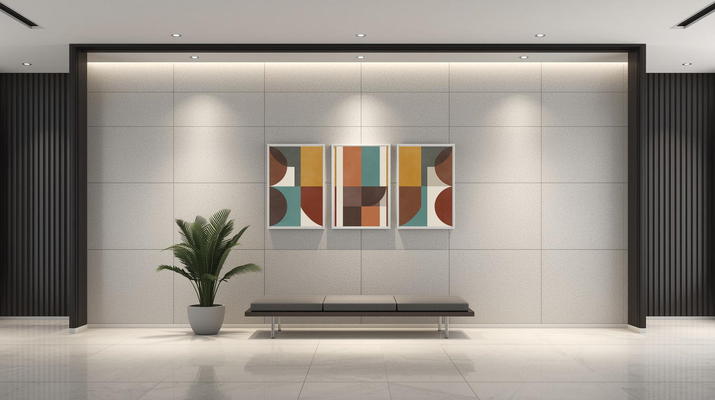 Mid Century Modern Geometric: Interval Essence