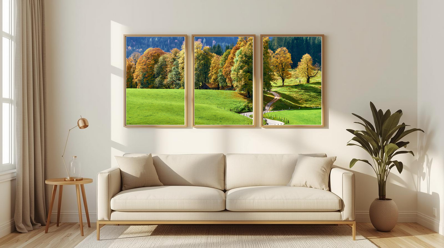 Woodland Passage: Autumn Wayfarer