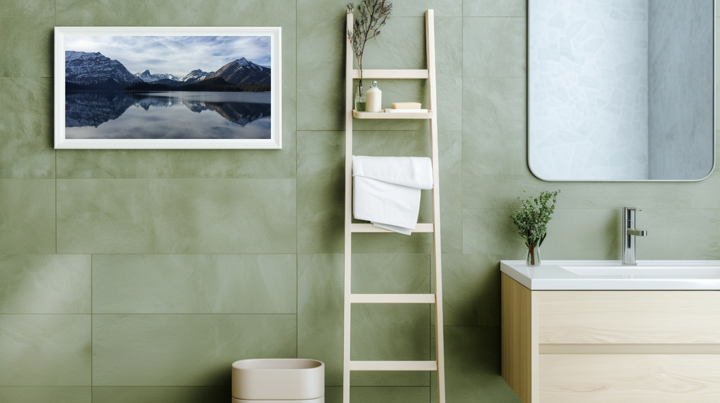 Alpine Reflections: Silent Peaks