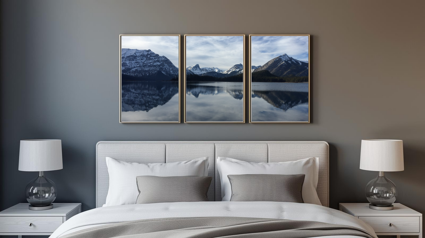 Alpine Reflections: Silent Peaks