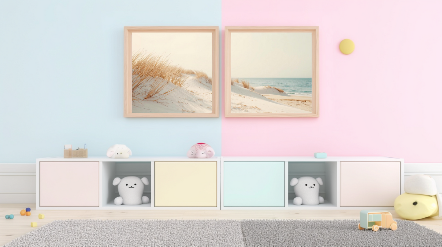 Shoreline Serenity: Golden Horizon