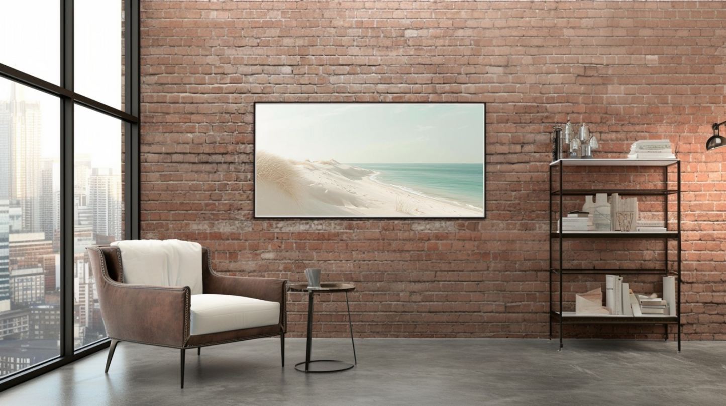 Shoreline Serenity: Azure Dunes