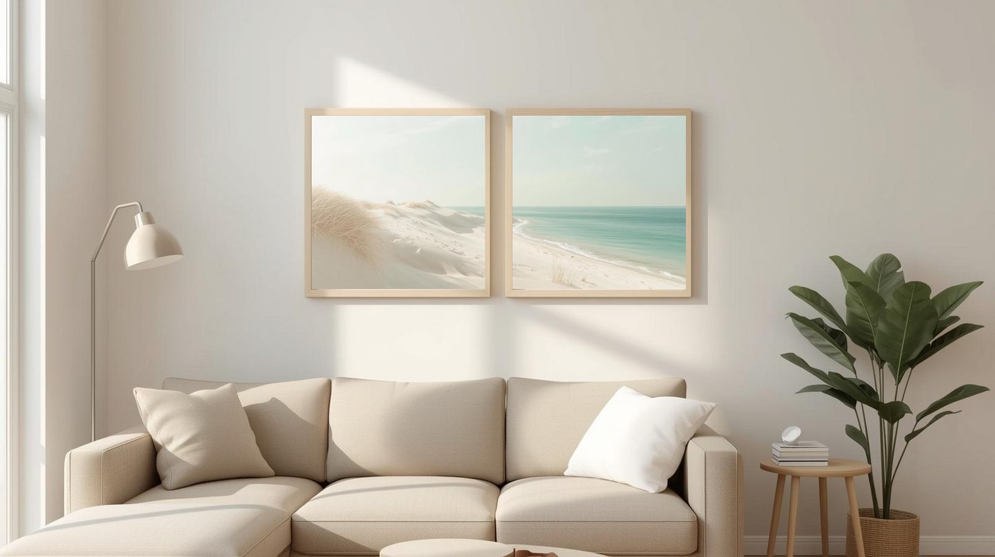 Shoreline Serenity: Azure Dunes