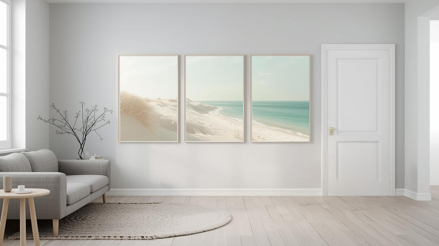 Shoreline Serenity: Azure Dunes