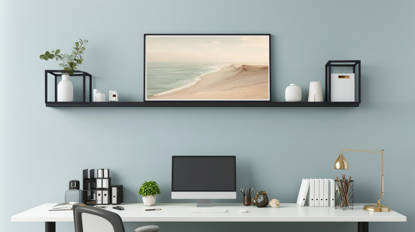 Shoreline Serenity: Endless Shore