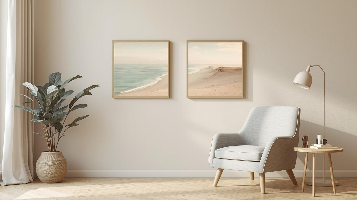 Shoreline Serenity: Endless Shore