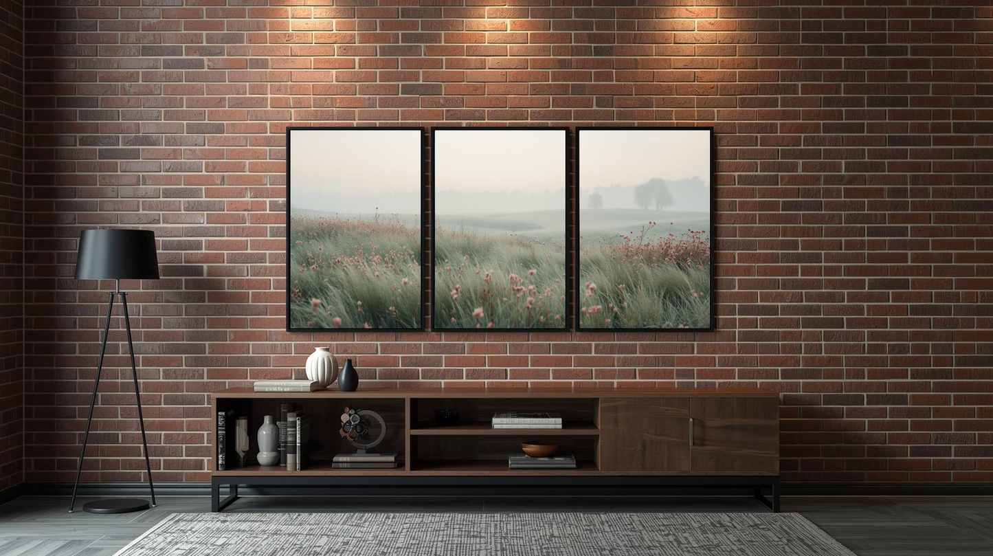 Whisper of Dawn: Blooming Mist