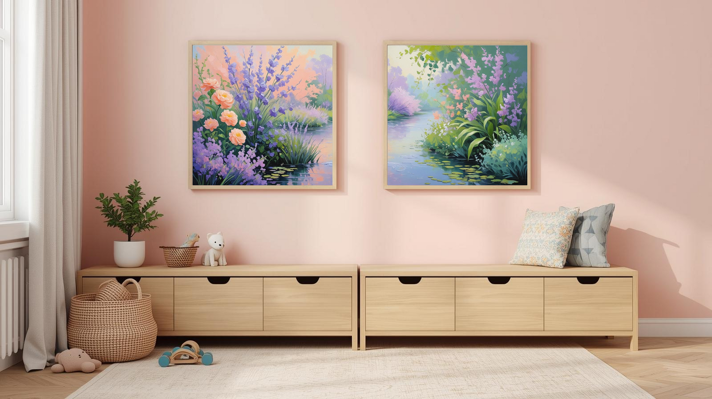 Pastel Passage: Floral Haven