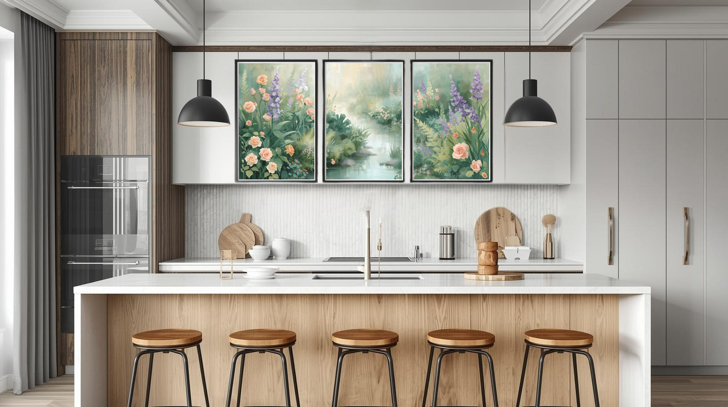 Pastel Passage: Garden Reverie