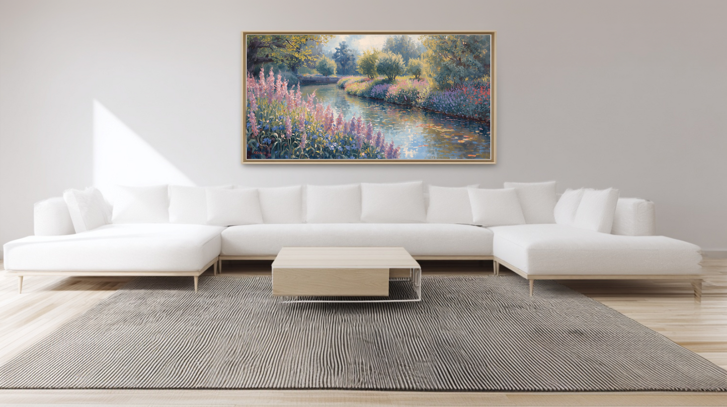 Pastel Passage: Blossomveil Stream