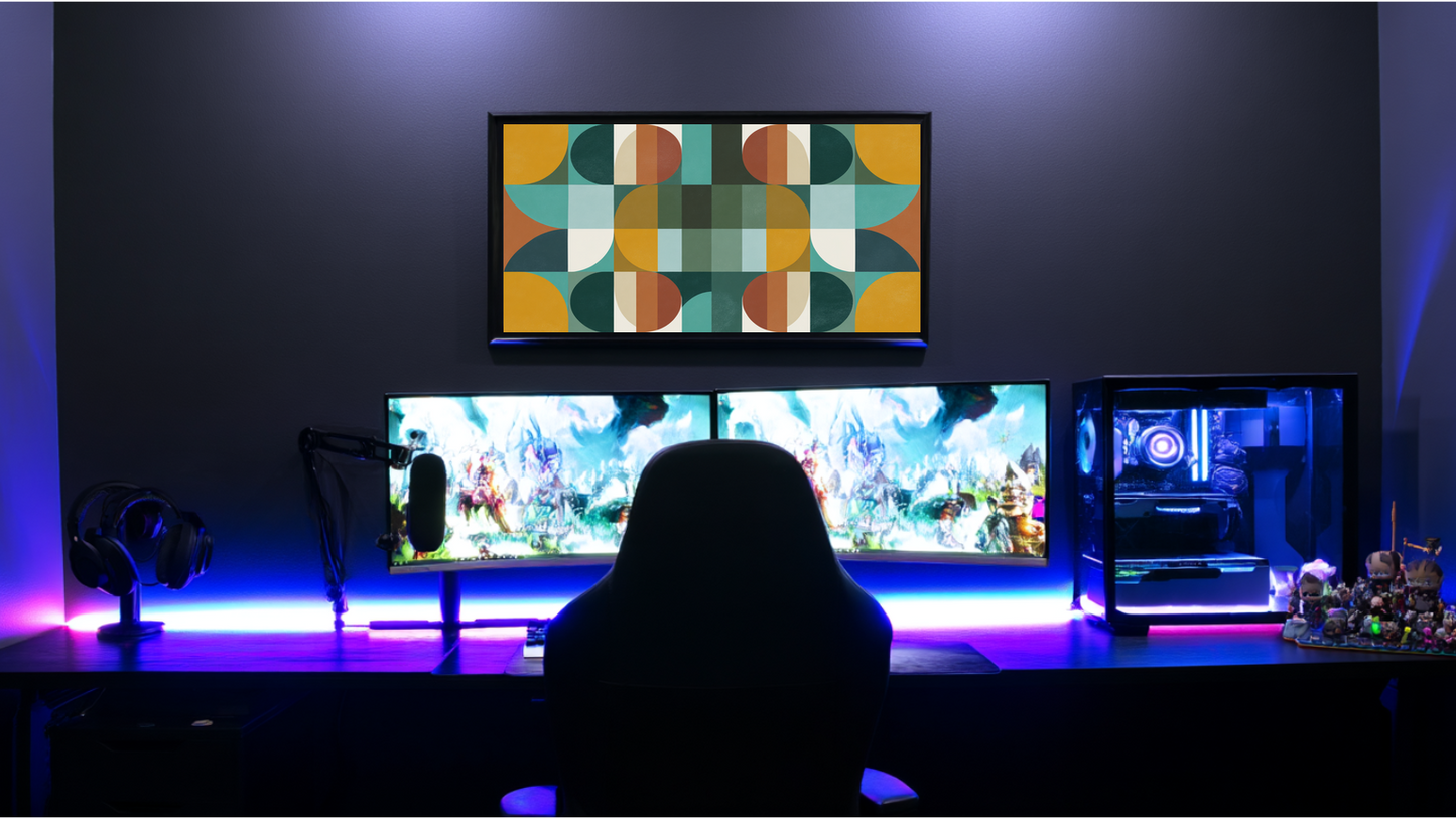 Mid Century Modern Geometric: Midcentury Mosaic