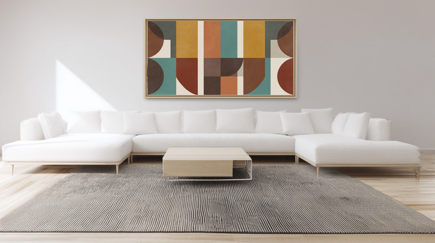 Mid Century Modern Geometric: Interval Essence