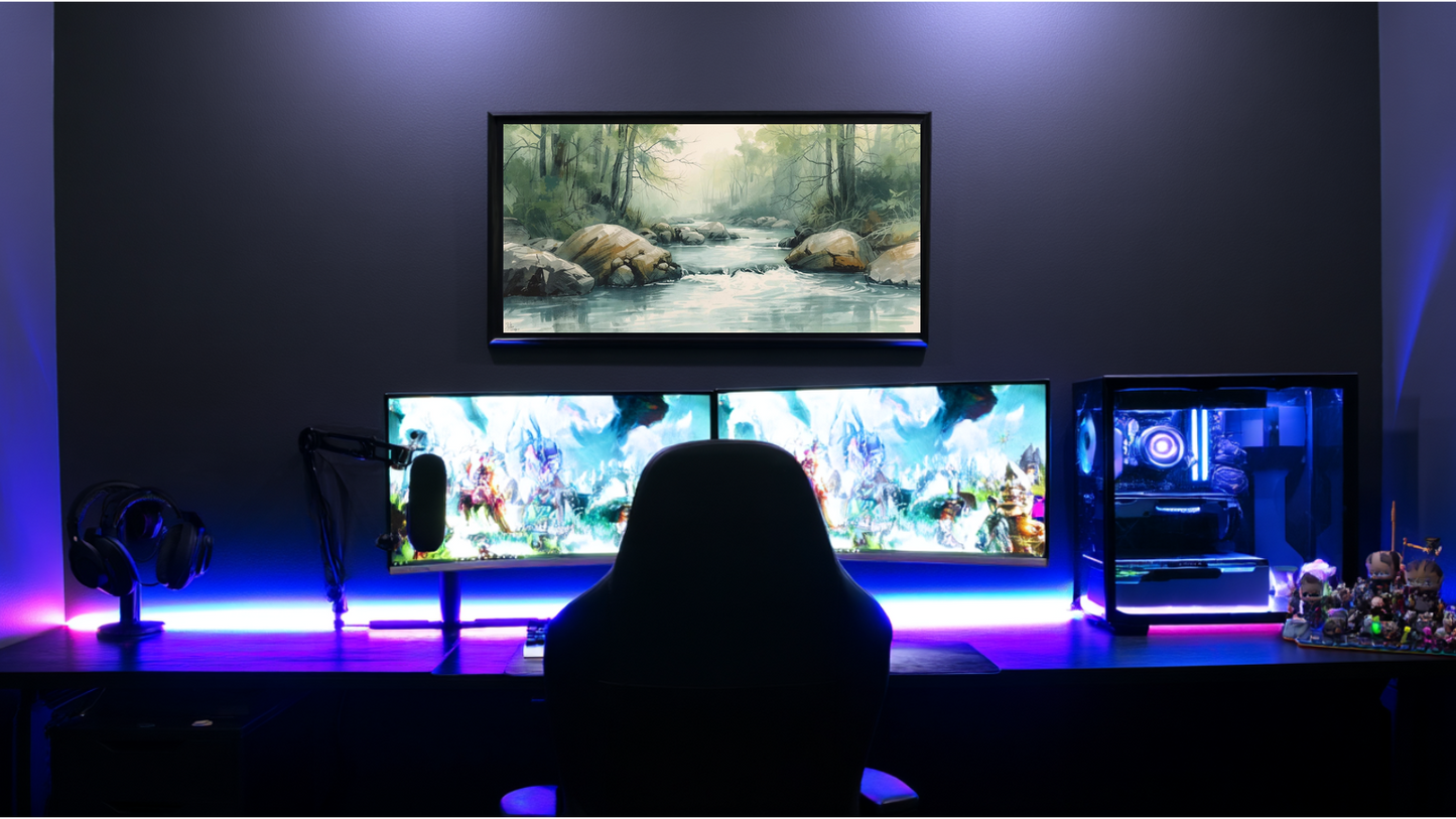 Serenity in Ink: Misty Haven