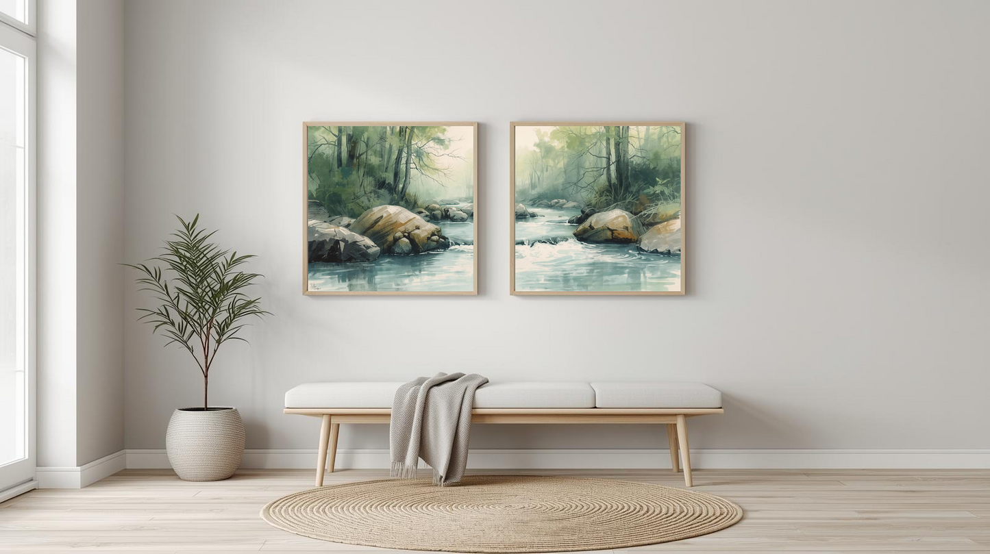 Serenity in Ink: Misty Haven