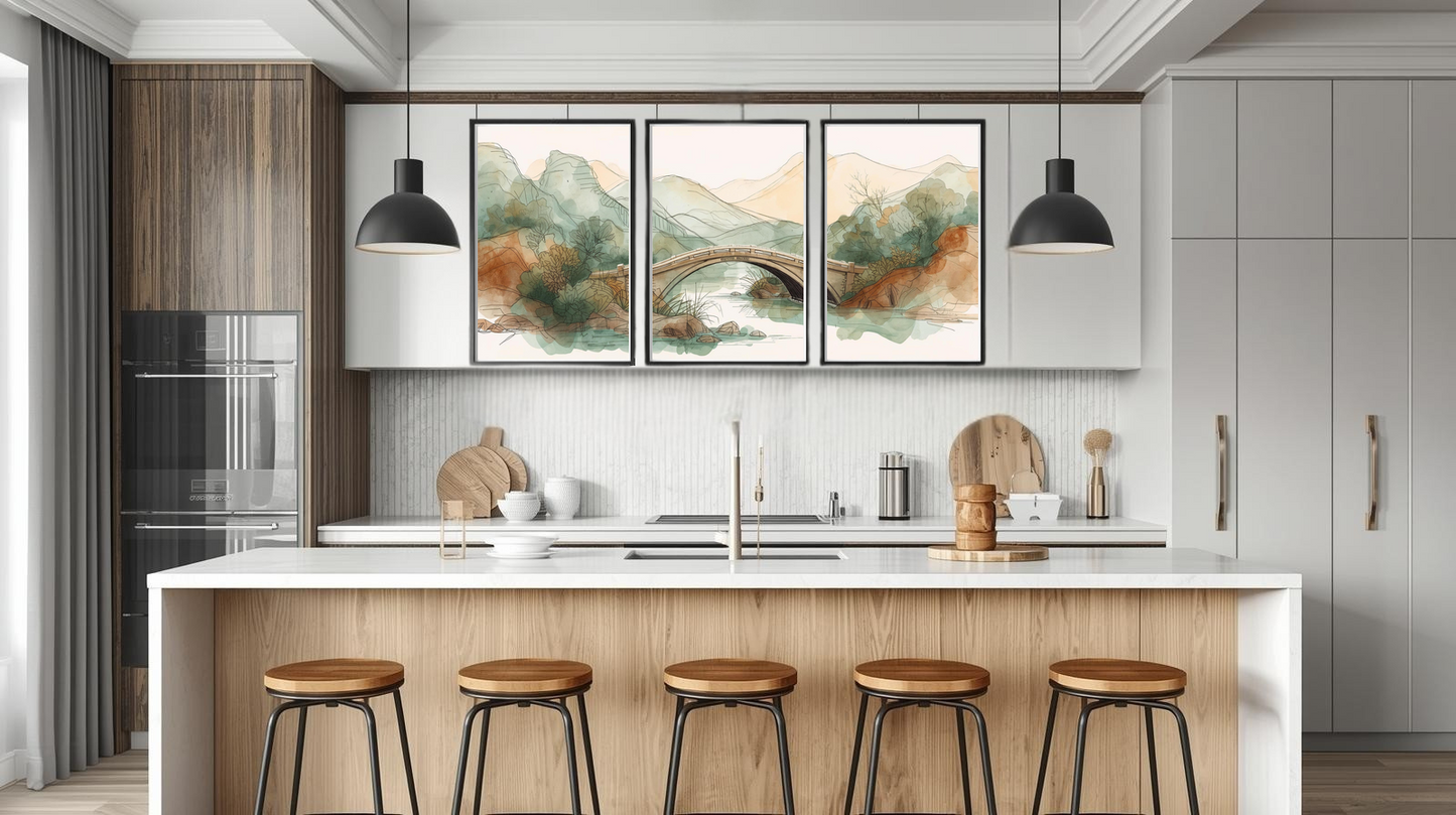 Serenity in Ink: Stonebridge Harmony