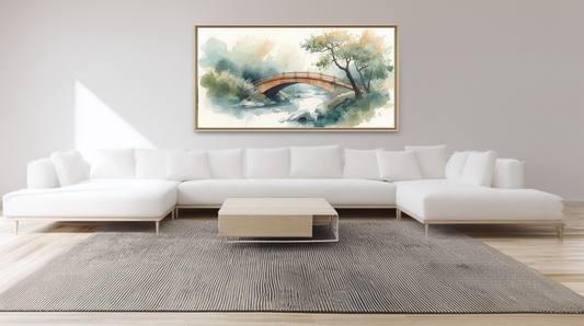 Serenity in Ink: Wooden Arc