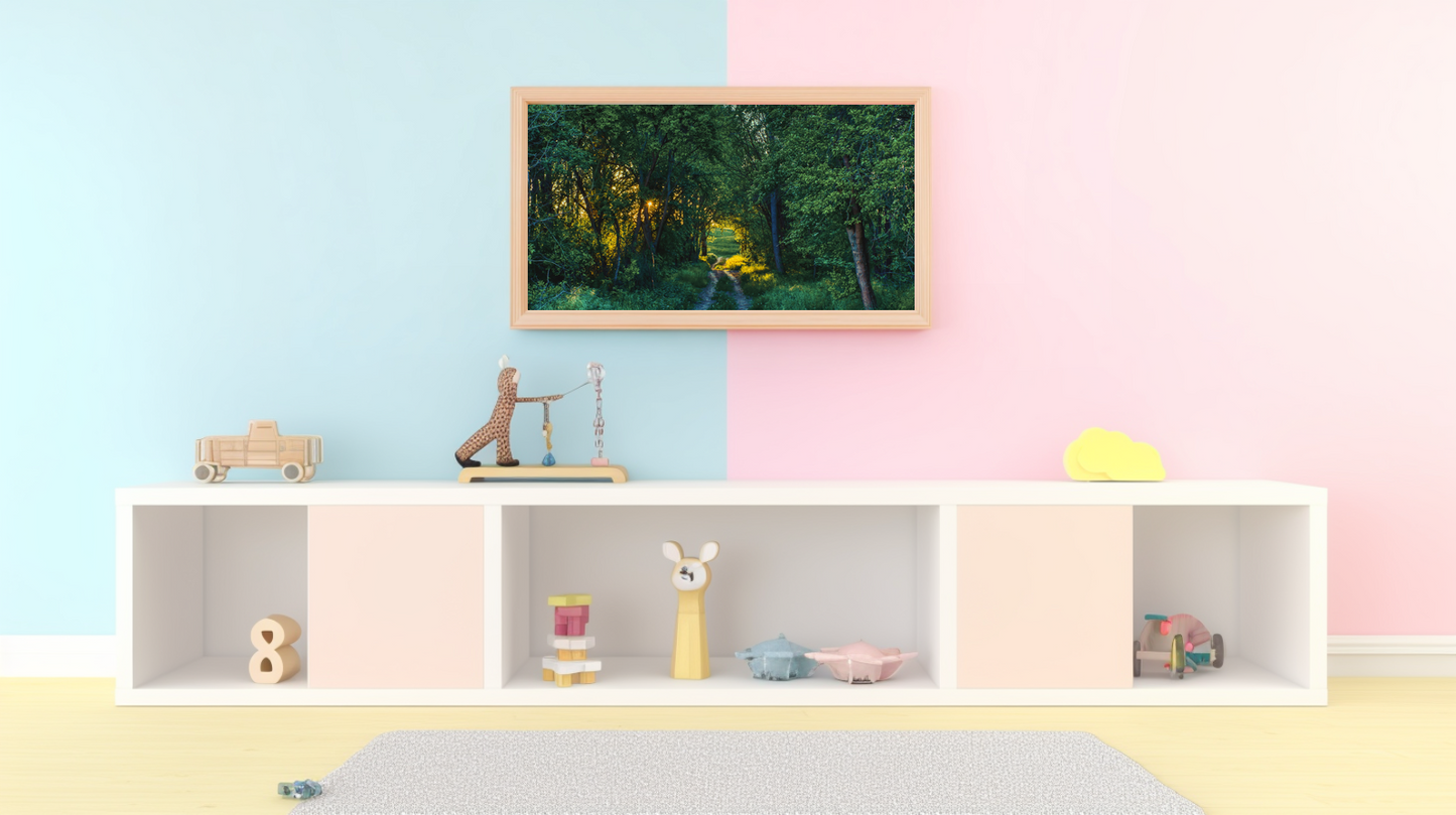 Woodland Passage: Golden Ascent